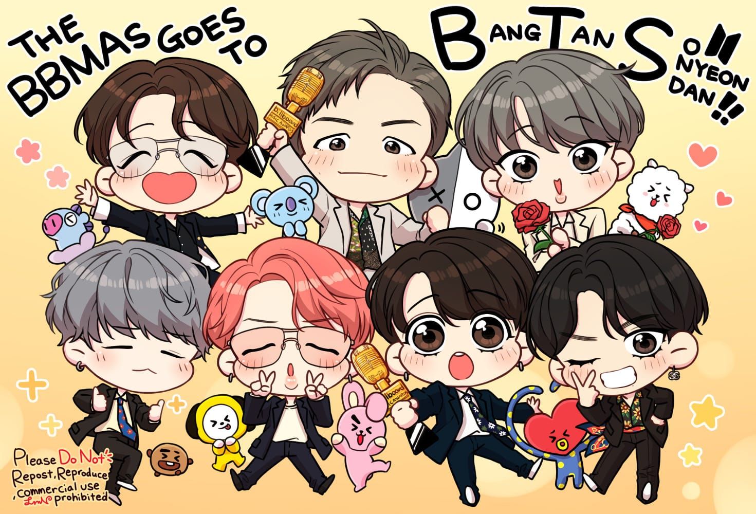 Jungkook's Brothers Drawing for Bbmas