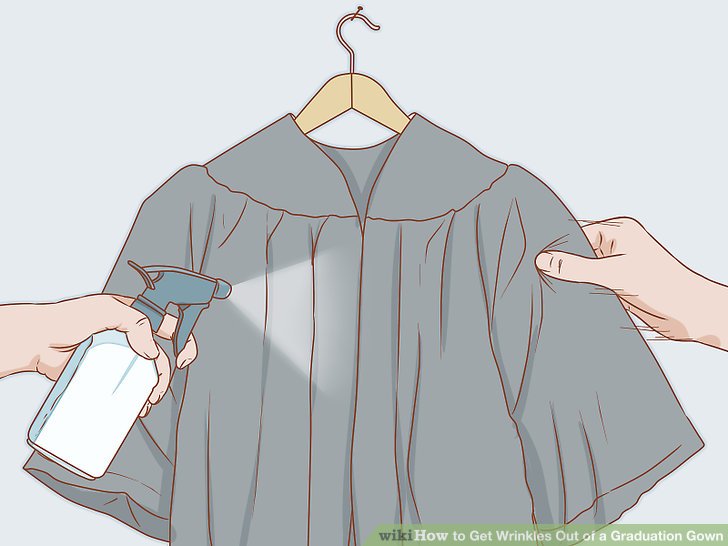 Best Way to Get Wrinkles out of Graduation Gown