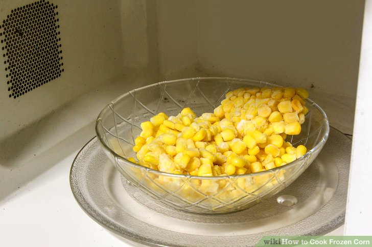 Frozen Corn in the Microwave
