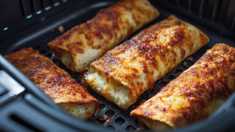 Reheat Enchiladas in Air Fryer