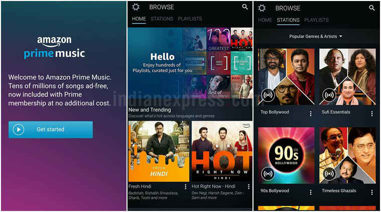 Amazon Prime Music Streaming Service