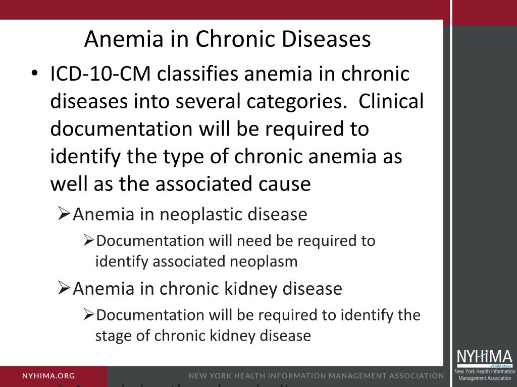 Anemia with Ckd Icd 10