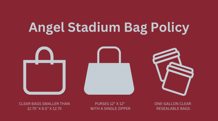 Bag Policy for Angel Stadium