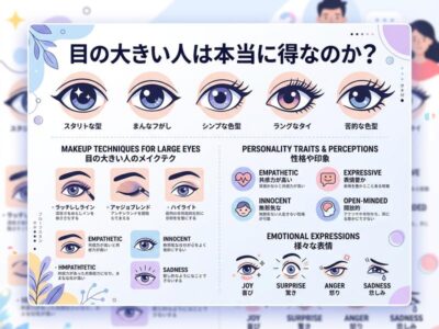 なぜ私たちは「目が大きい人」に惹かれ続けるのか？2026年の視覚心理と美意識の地殻変動