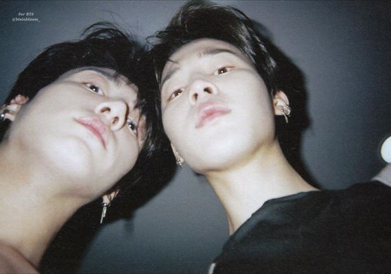 Jungkook and Jimin Low Angle