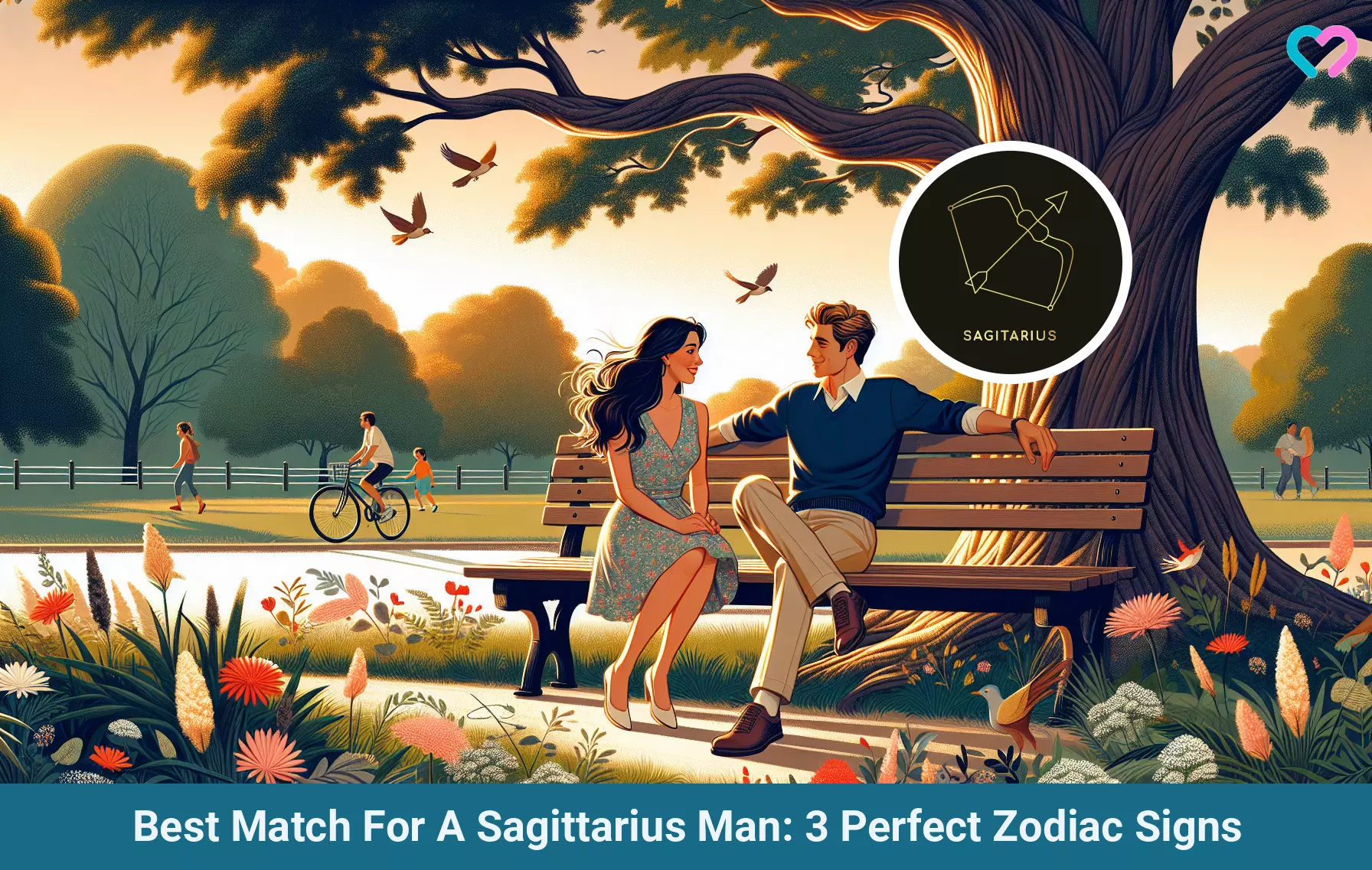 Best Zodiac Match for Sagittarius Man