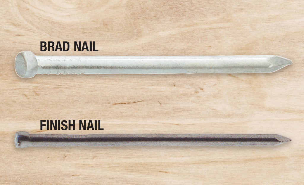 Brad Nails vs Finish Nails