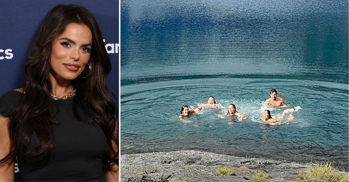 Bikini Top Becomes a Joke Prop as Brooks Nader Sunbathes Topless Beside Jack Lumsden
