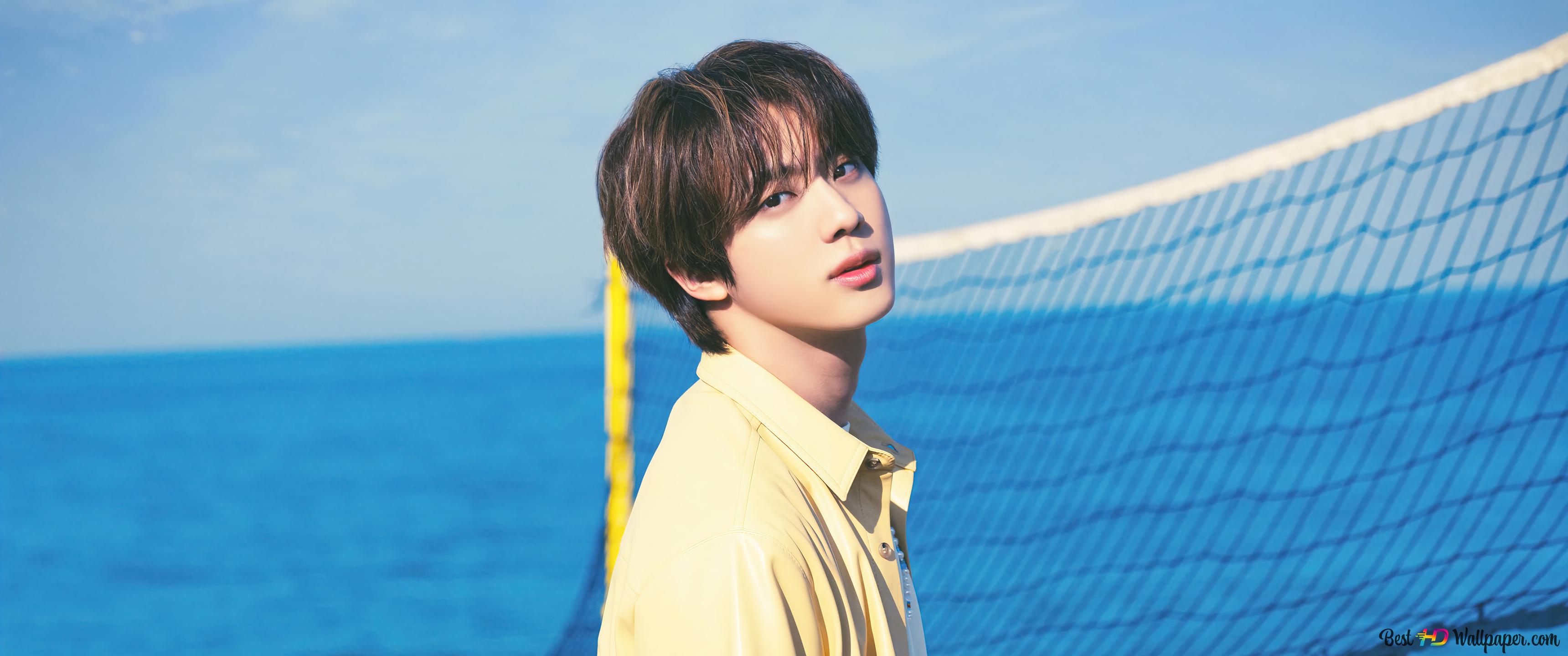Predebut Jin at the Beach