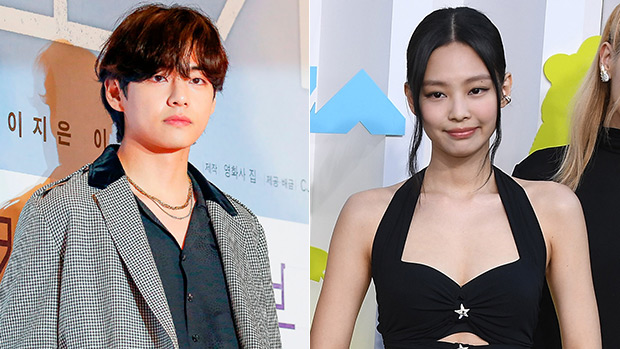 Bts v and Jennie in Paris