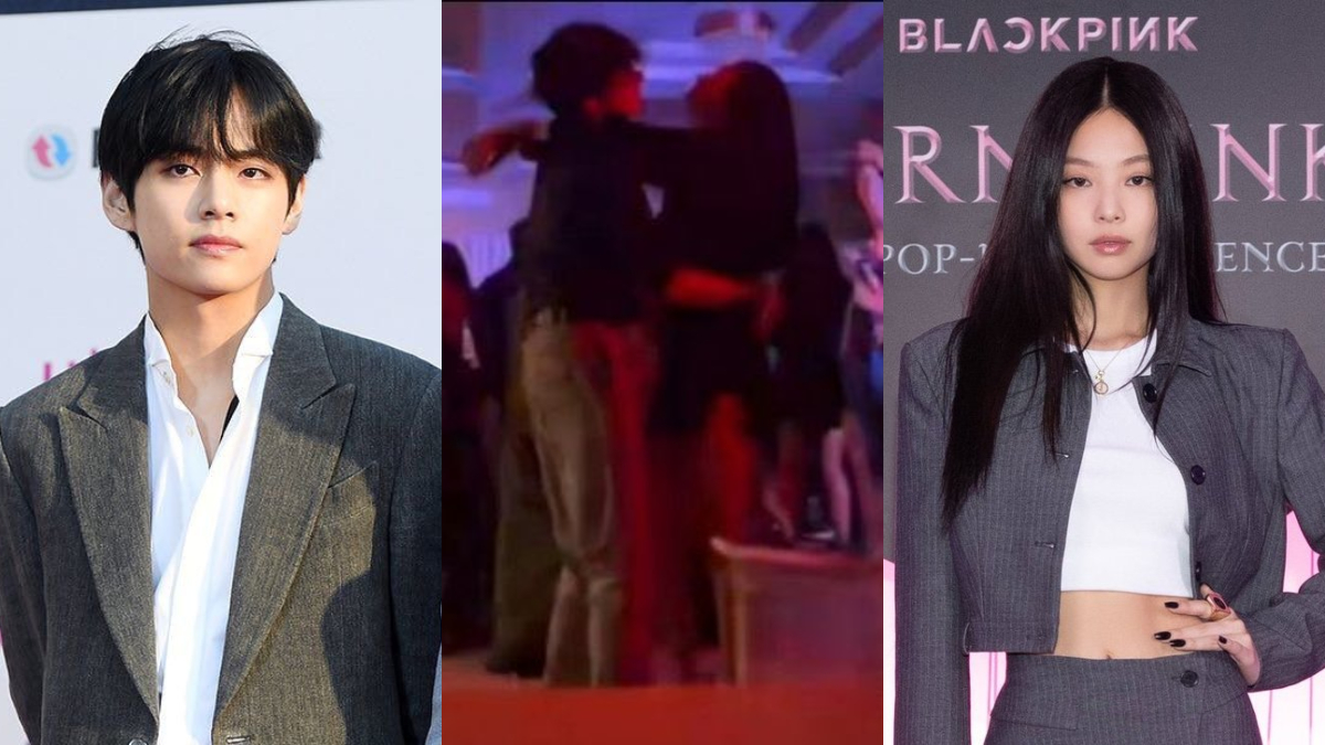 Jennie Kim and Bts V