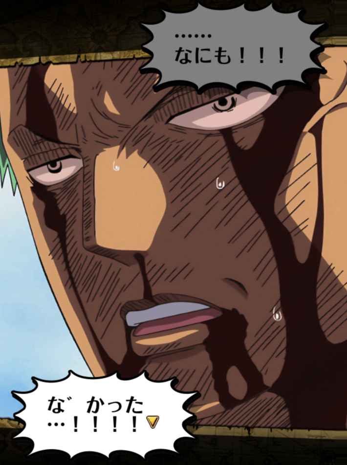 「なにもなかった」ゾロの真相！くまの苦痛身代わりと該当話数を徹底解剖