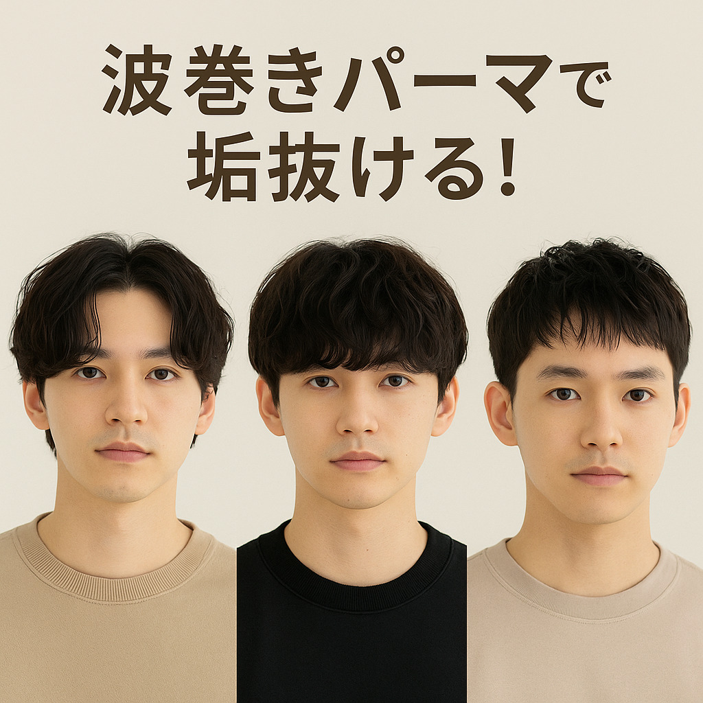 波巻きパーマがメンズに選ばれる理由と失敗しない頼み方【2026年】