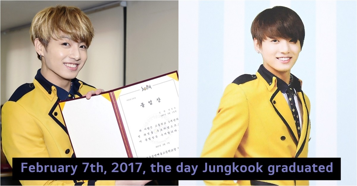 When Did Jungkook Graduate University