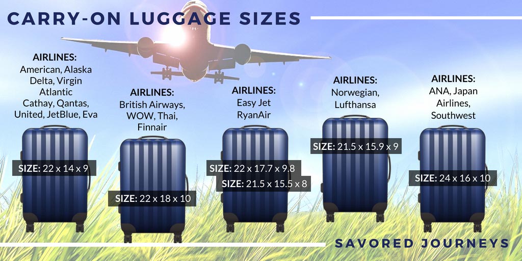 Carry on Size for Plane
