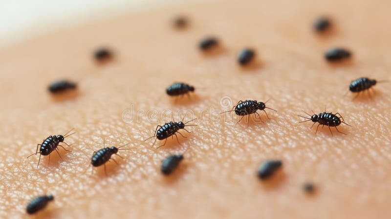 Tiny Bug Crawling on Me