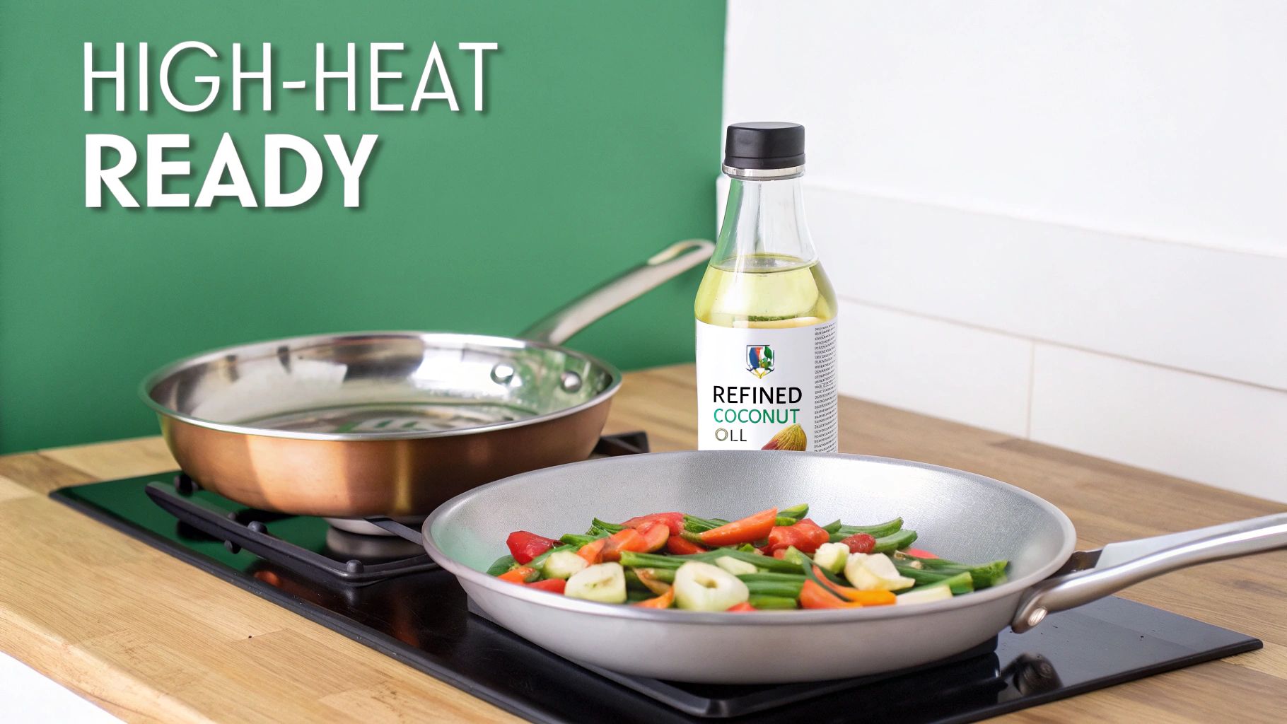 High Heat Cooking Coconut Oil