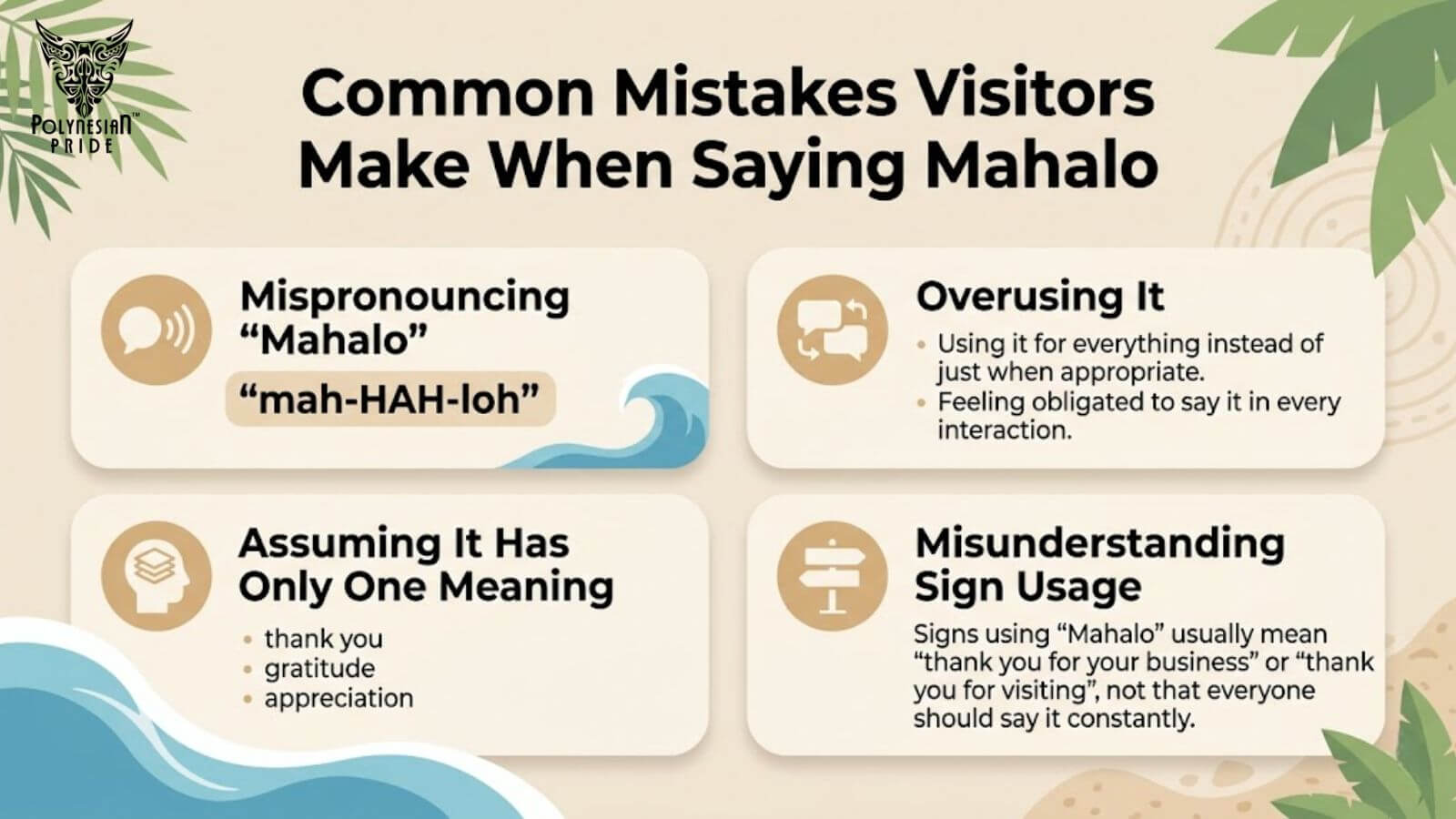 How to Respond to Mahalo