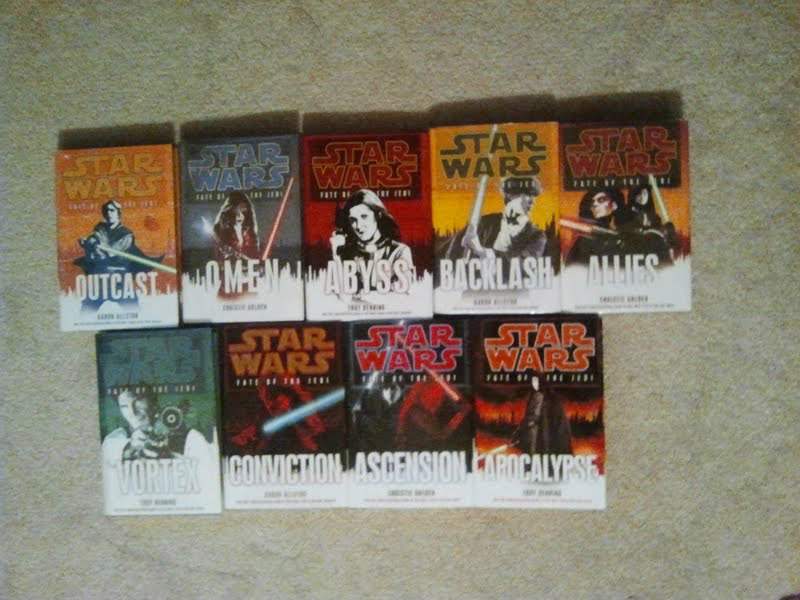Star Wars Fate of the Jedi Books in Order