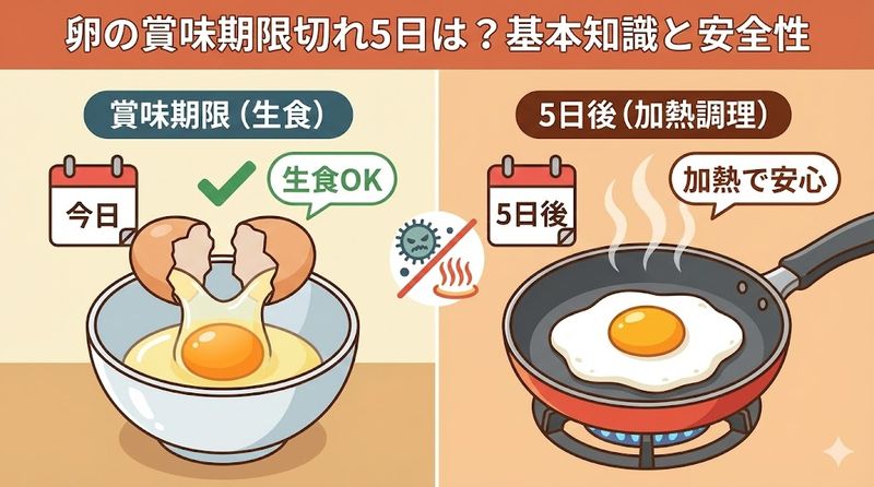 卵の賞味期限切れはいつまで？加熱なら1ヶ月も？安全基準と見分け方