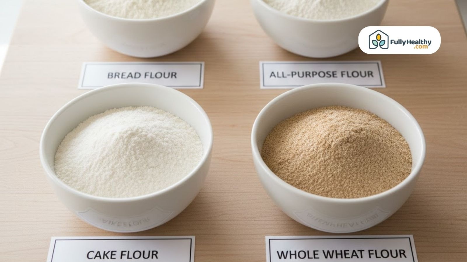 Wheat Flour vs All Purpose Flour