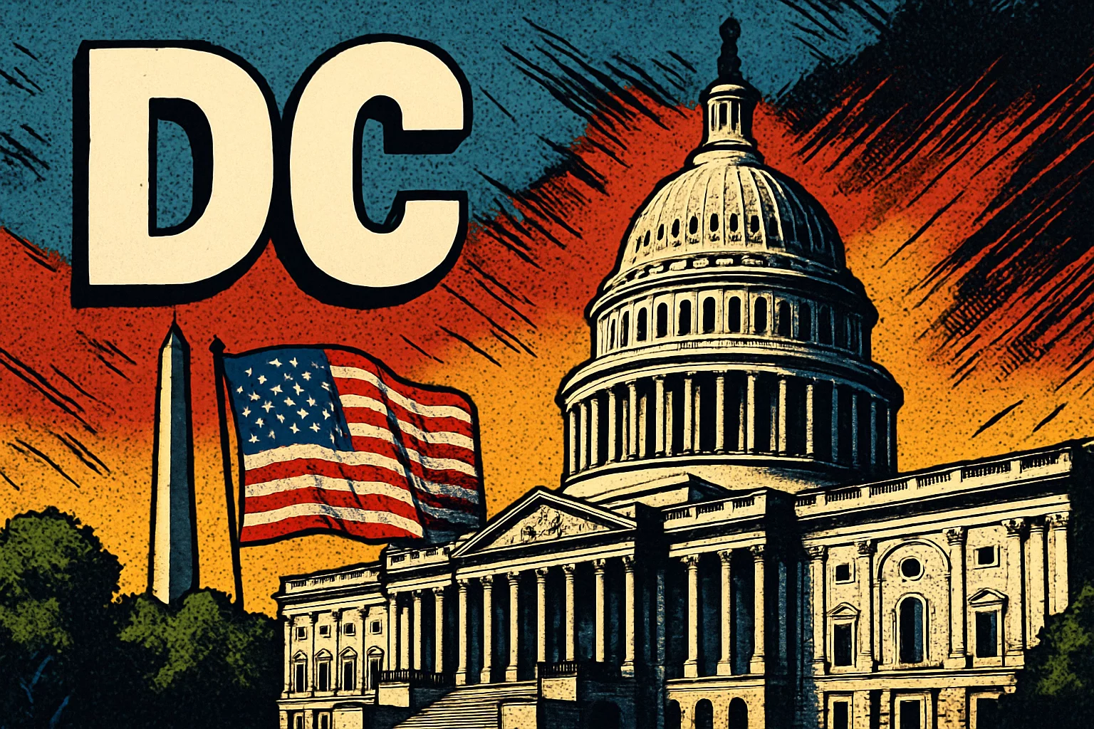 Meaning of D. C. in Washington D. C