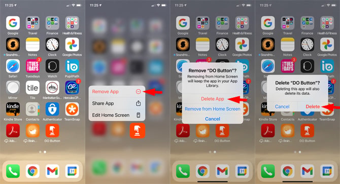 How to Delete Apps from an Iphone 7