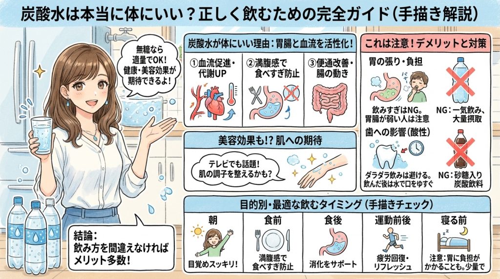 【熱愛】 炭酸 水 飲む 効果 肌 最新画像・動画まとめ #701