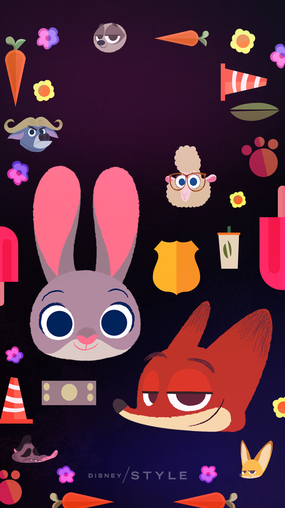 ズートピア感動イラスト壁紙！ニクジュディ尊いペア画と最新作情報