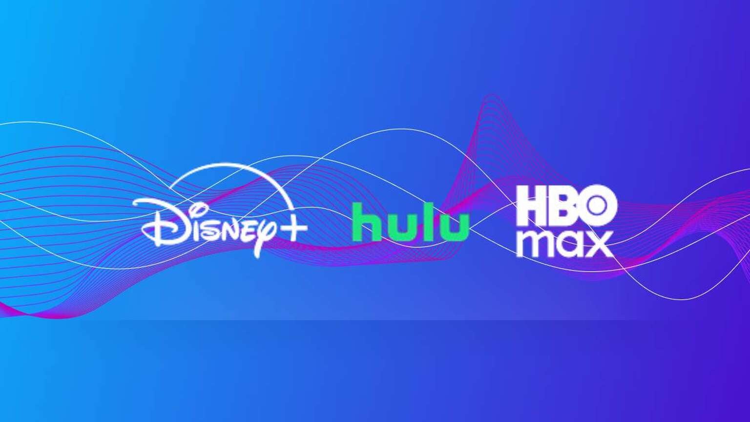 Disney Hulu and Hbo Max