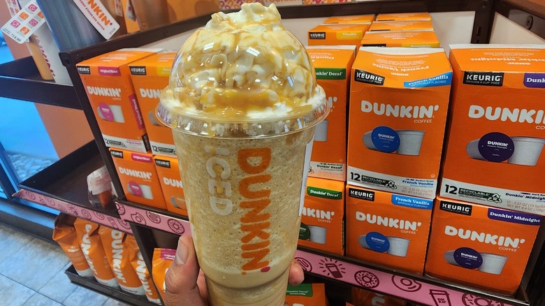 Frozen Pumpkin Coffee Dunkin