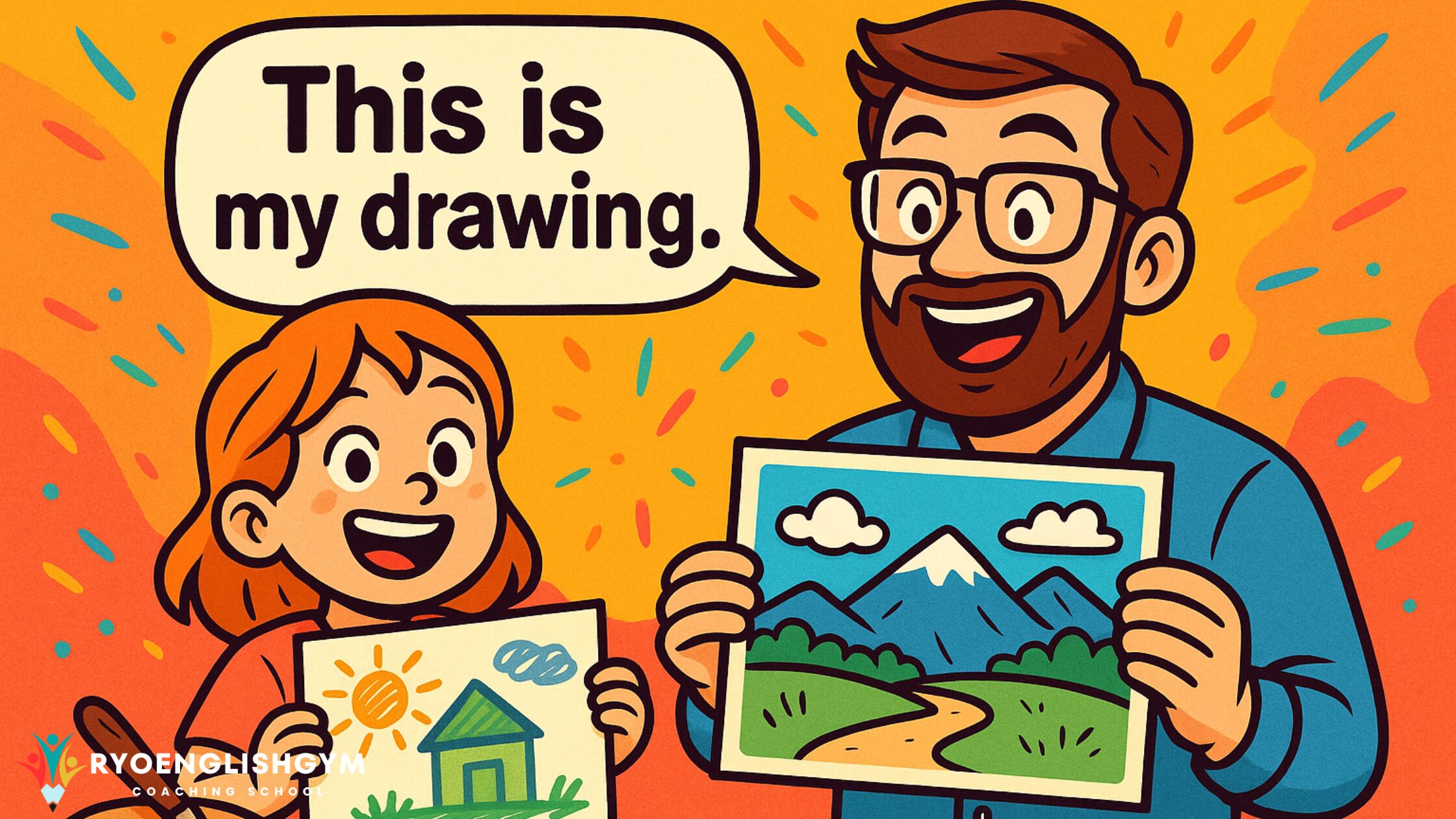 お絵かき」の英語はDrawだけ？ネイティブが使い分ける3つの単語と表現