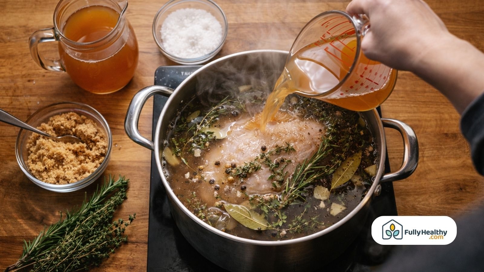 What Does Brined Turkey Mean