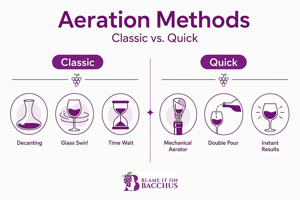 How to Aerate Wine Without Aerator