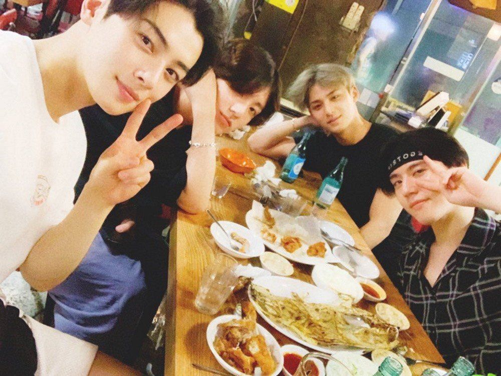 Cha Eun Woo and Jungkook Friendship