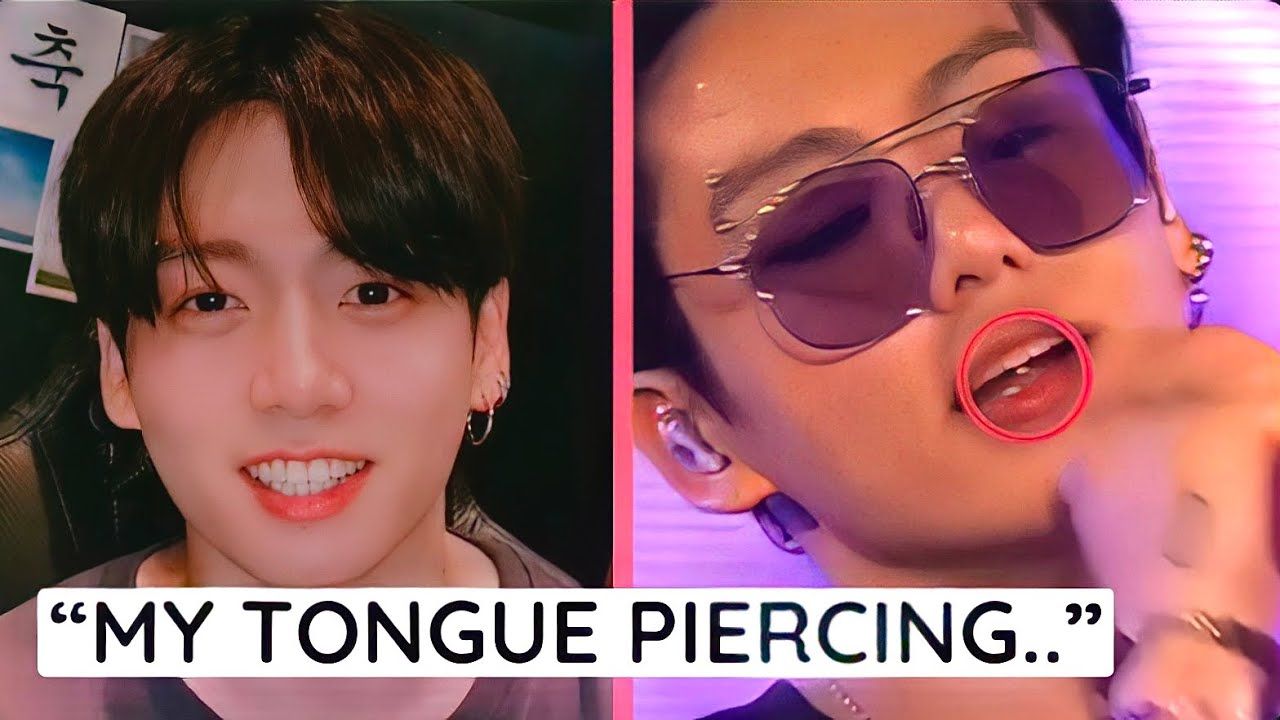 Does Jungkook Have a Tongue Peircing