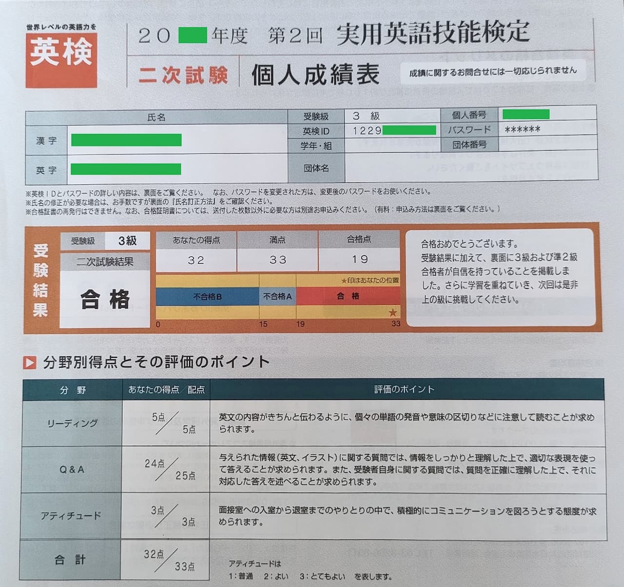 英検3級二次試験の結果発表はいつ？合否確認と合格ライン徹底解説
