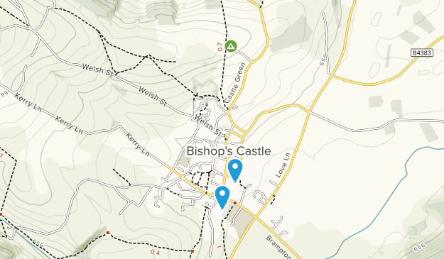 Bishops Castle Location