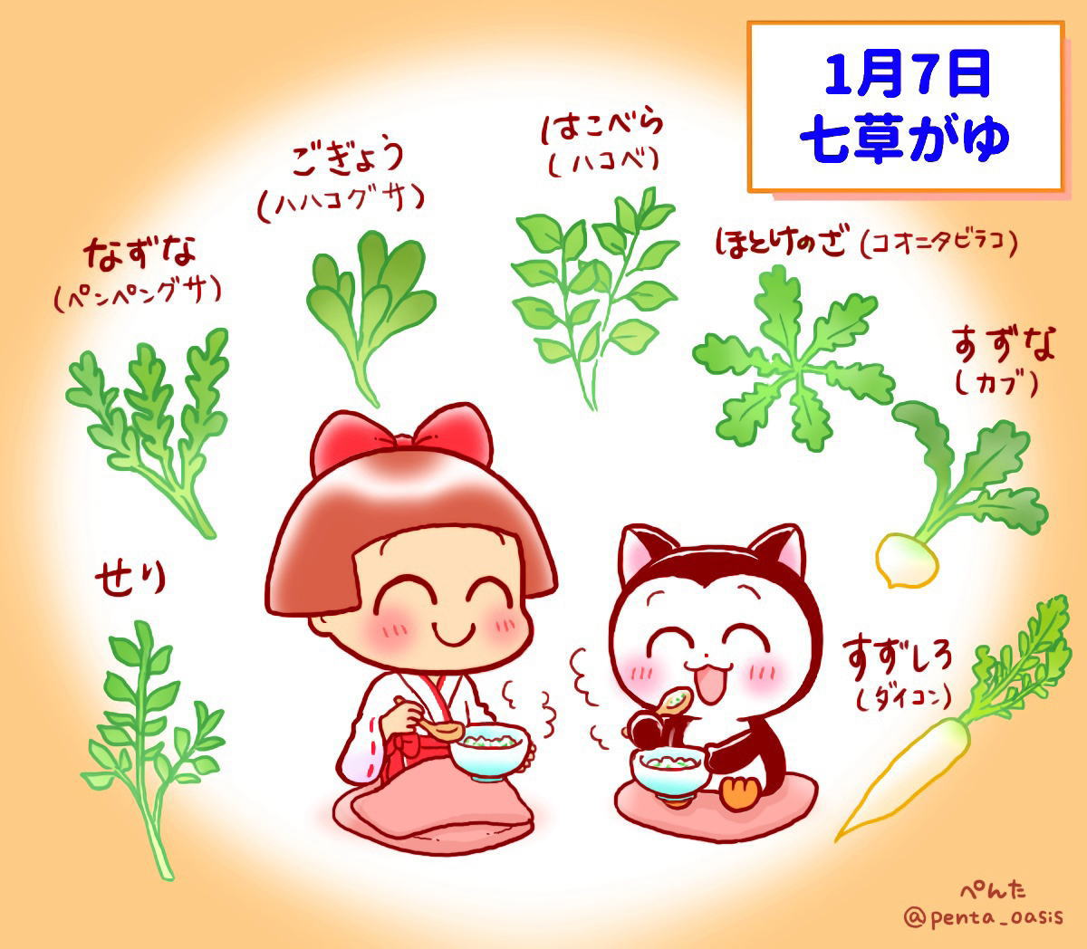 1月7日は何の日？七草粥の驚きの理由と松の内の正しい片付け時期