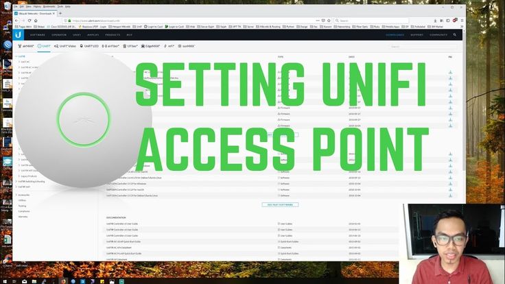 Setting up Unifi Access Point