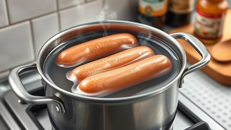 Boil Brats in Water