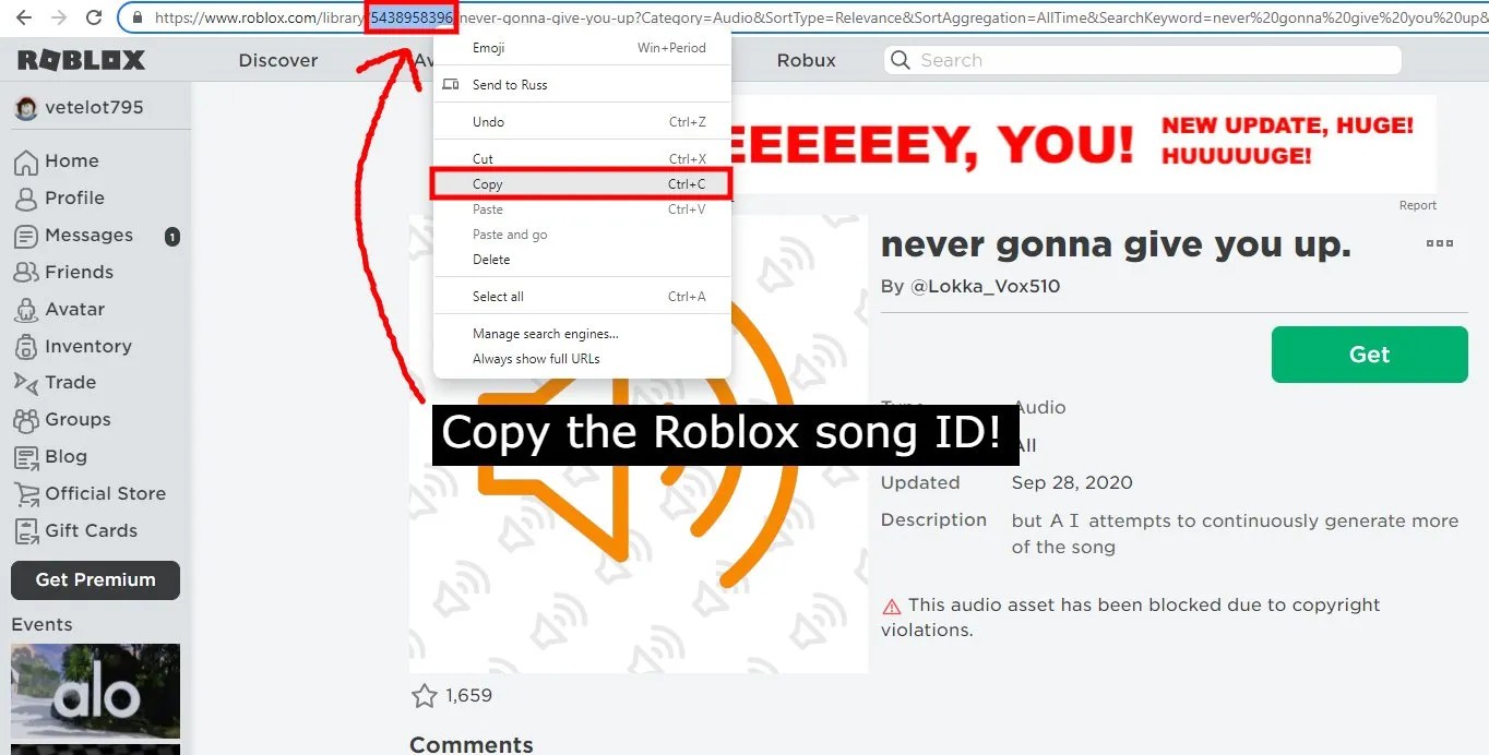 How to Find Roblox Music Ids
