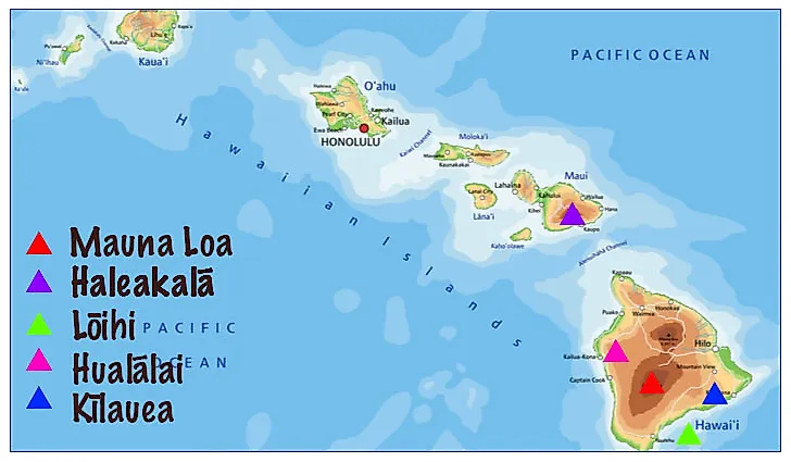 How Many Volcanoes on Oahu