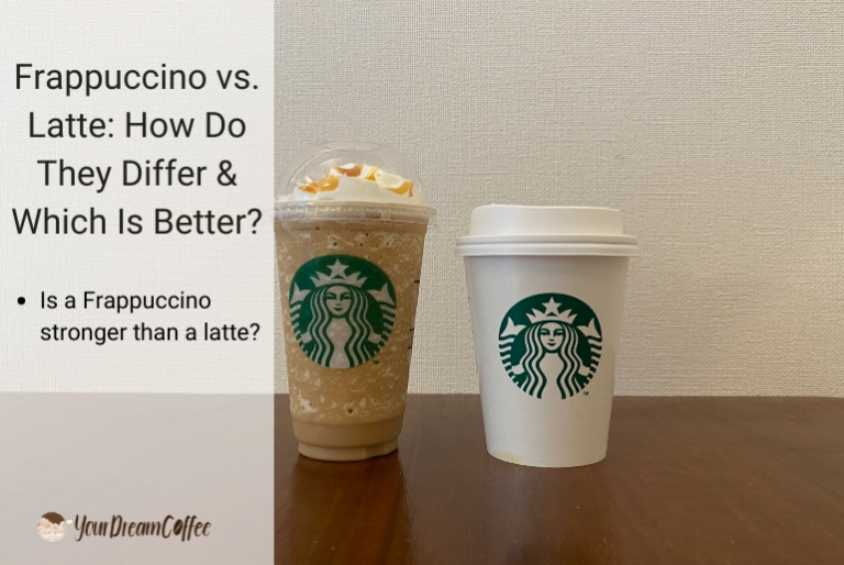 What Is the Difference Between a Frappuccino and a Latte