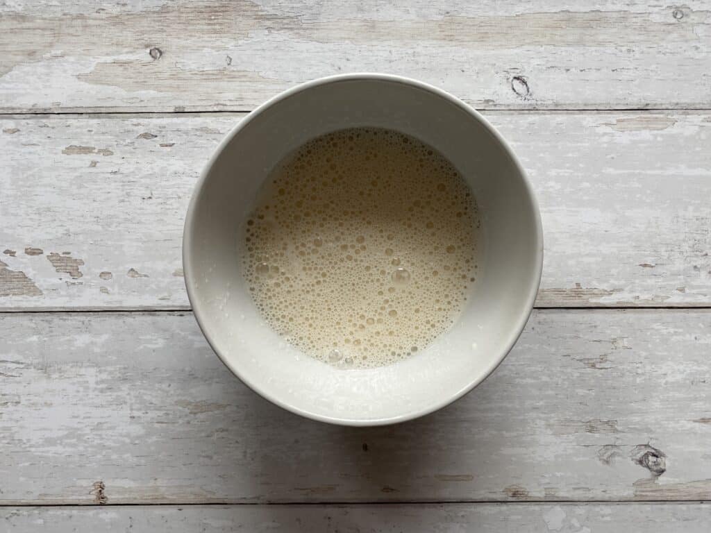 Frothed Half and Half