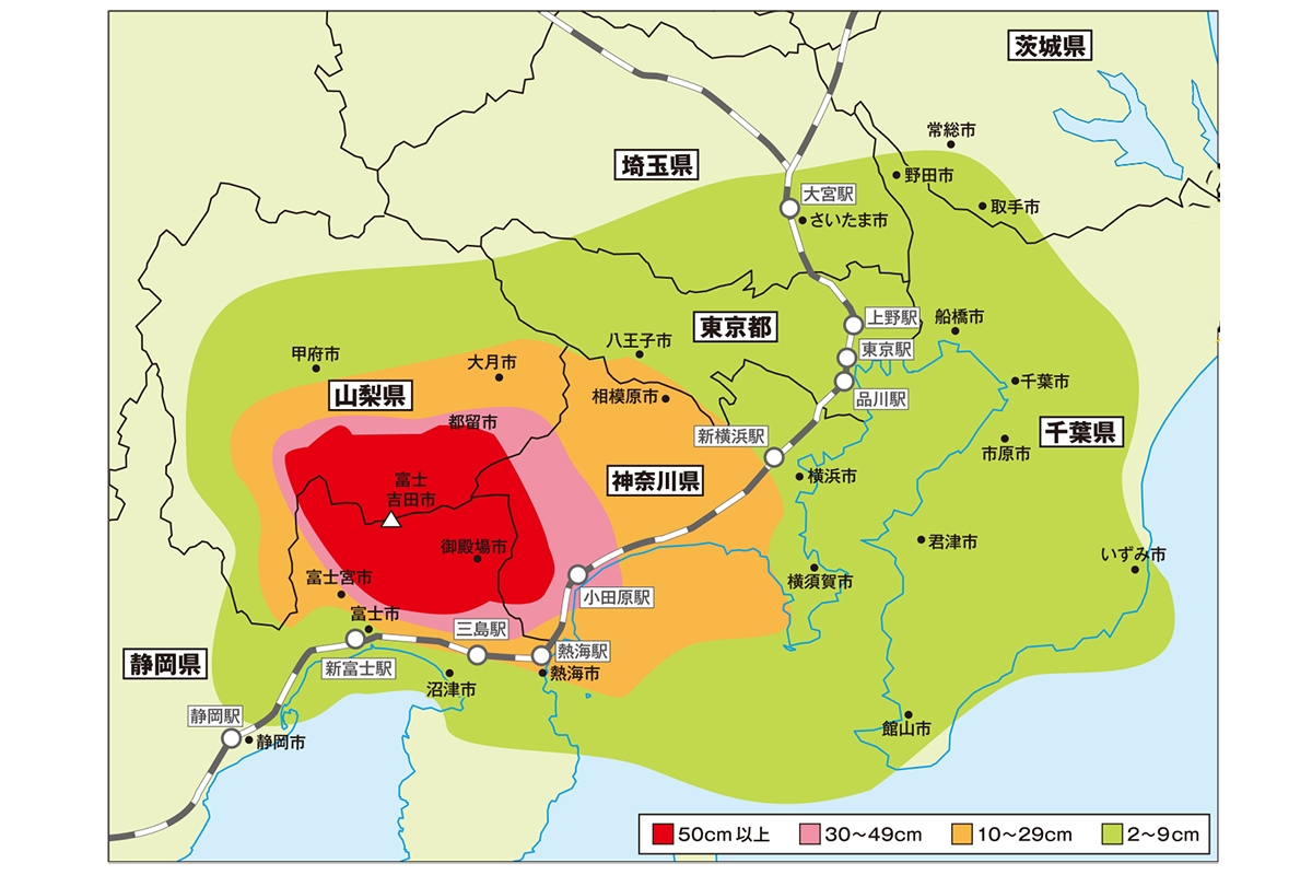 富士山噴火ハザードマップ改定の衝撃！溶岩流拡大と首都圏降灰の真相