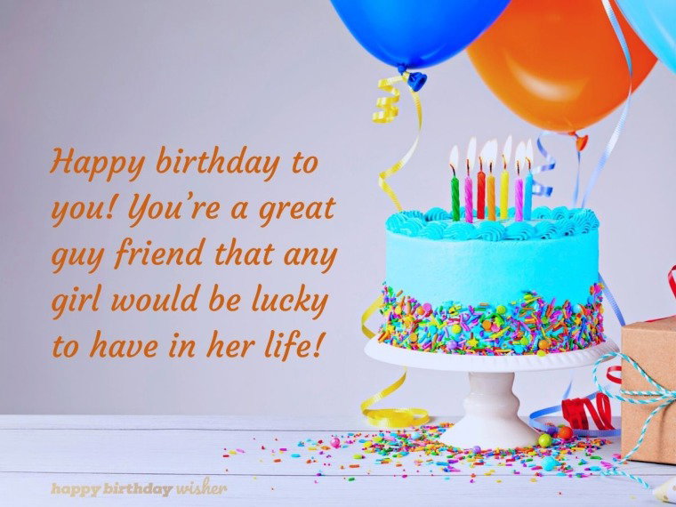 Happy Birthday Guy Friend