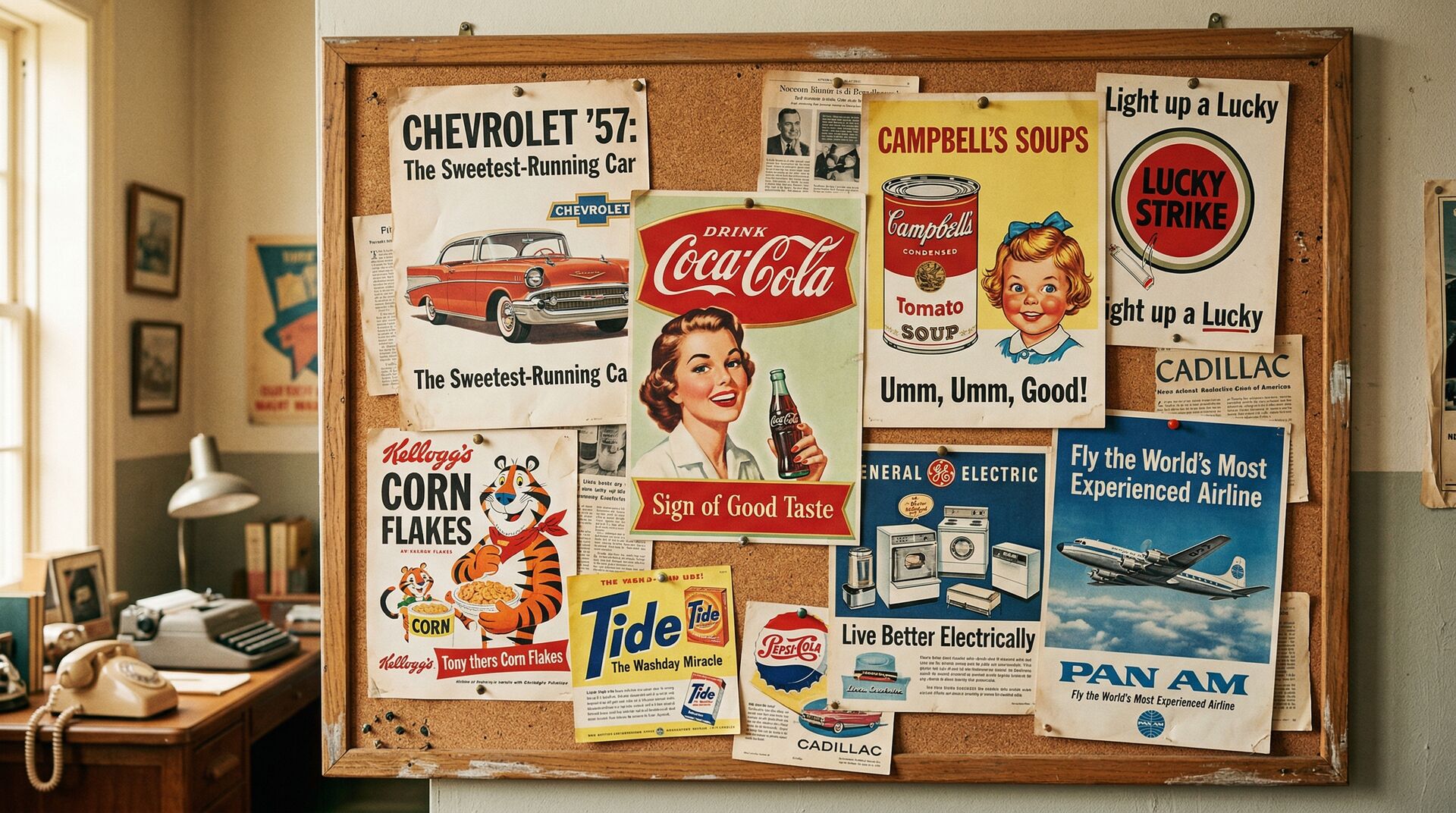 Golden Age of Advertising the 60S Crossword Clue