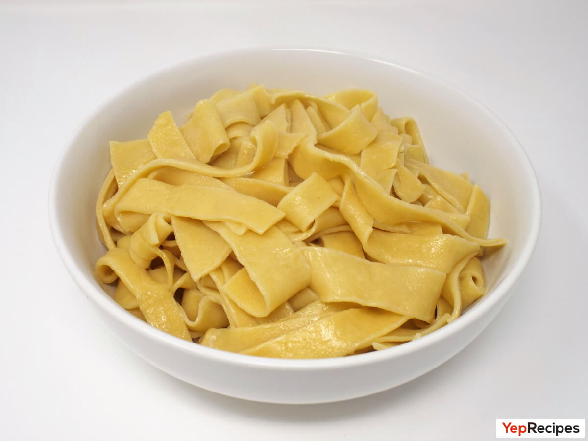 Recipe for Wide Egg Noodles