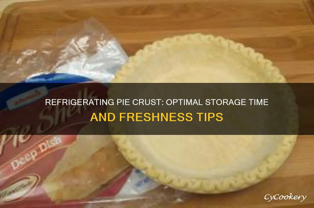 How Long Can Pie Crust Dough Be Refrigerated